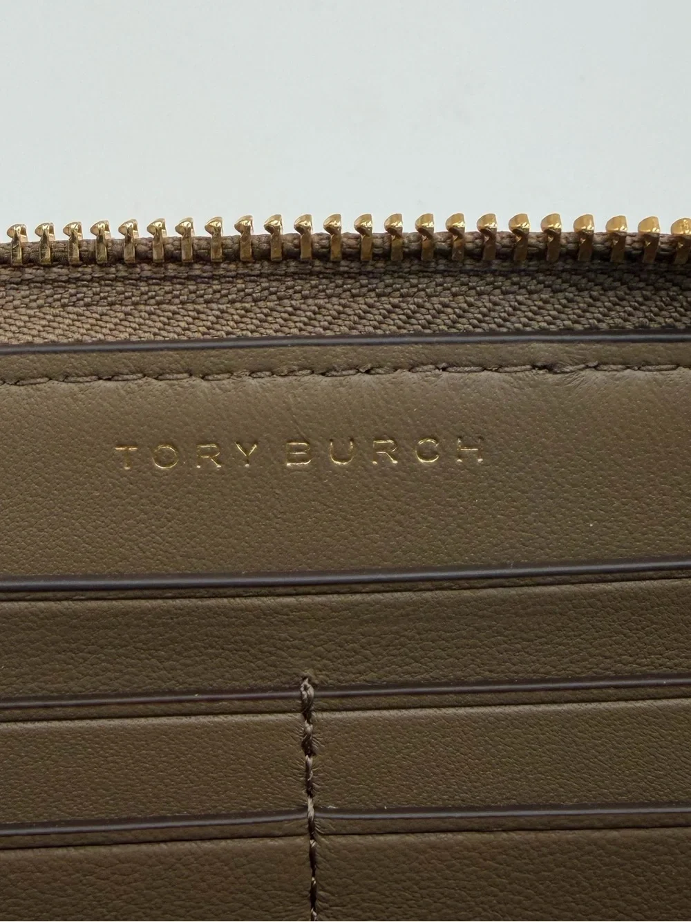 Tory Burch Kira Chevron Leather Zip Continental Wallet